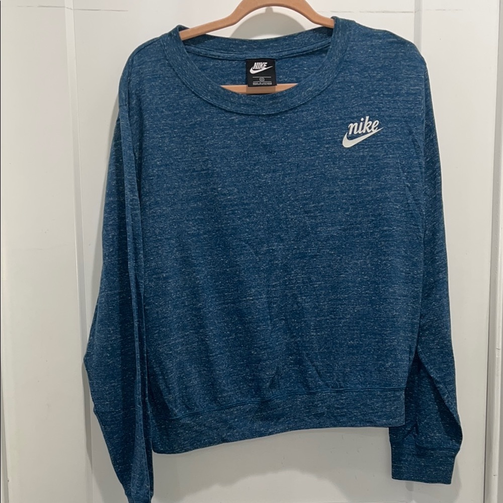Nike Women's Blue Sweatshirt